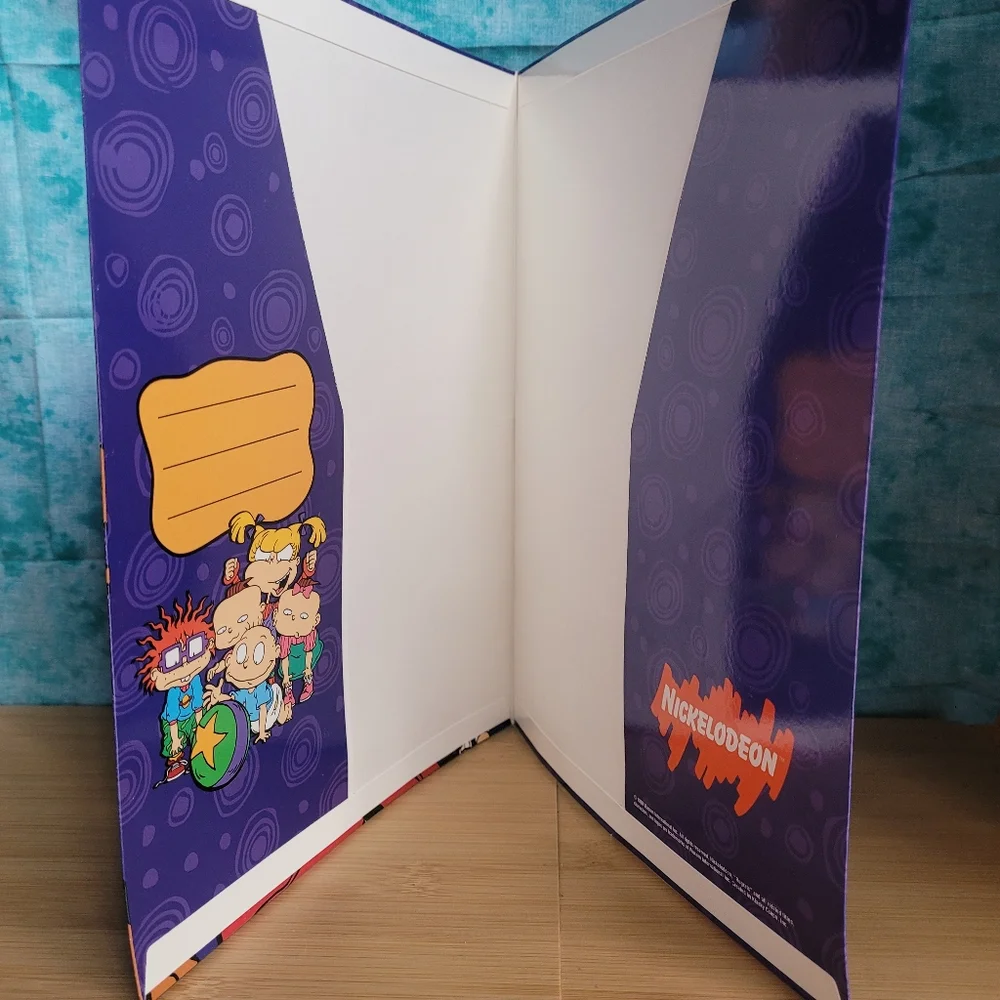 NWOT Rugrats Activity Pad & Unpunched Folder Lot